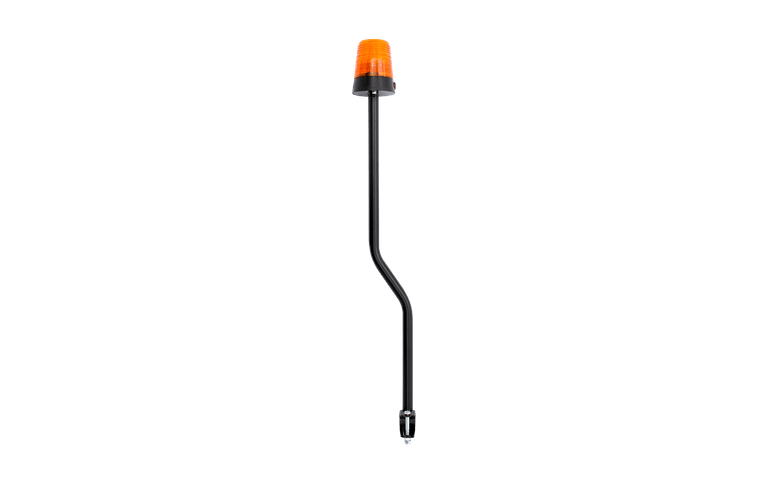 Kinder-Gokart  BERG Rundumlicht Orange auf Stange XL - LED Licht